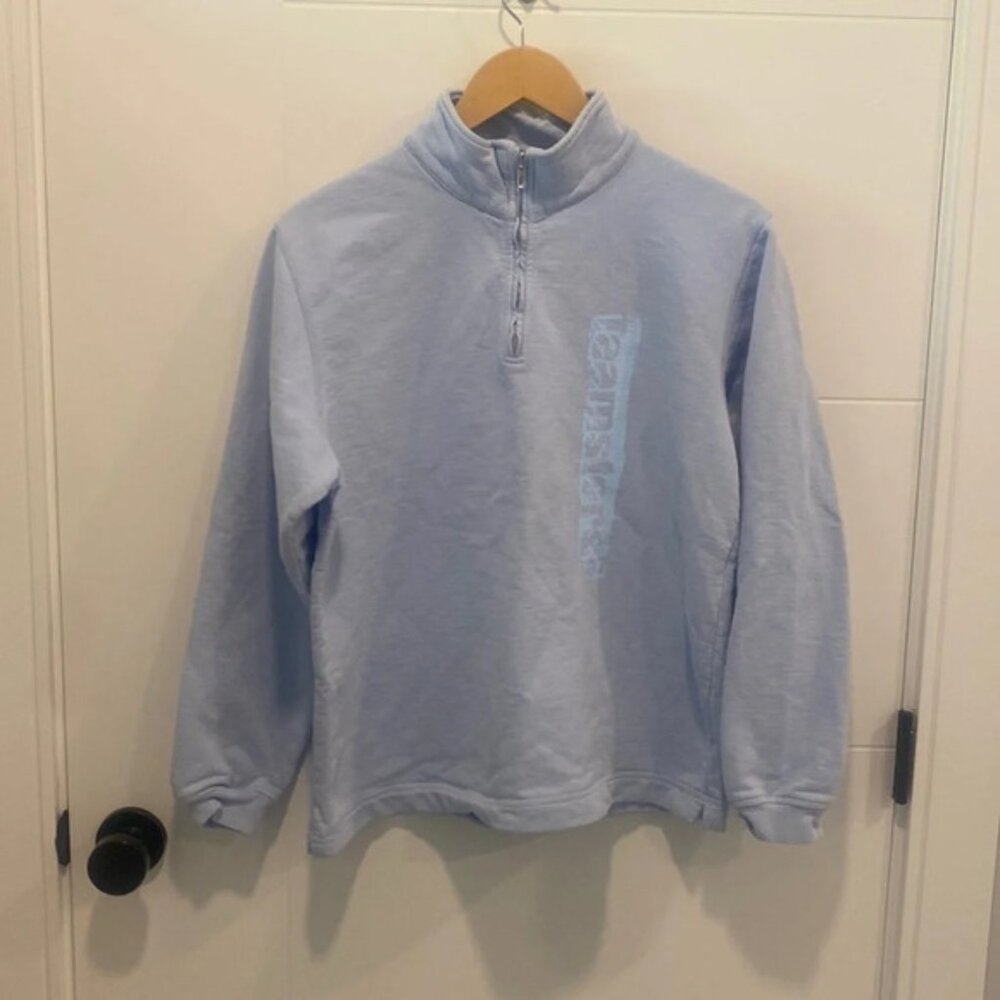 Vintage 14 zip long sleeve sweater  size medium